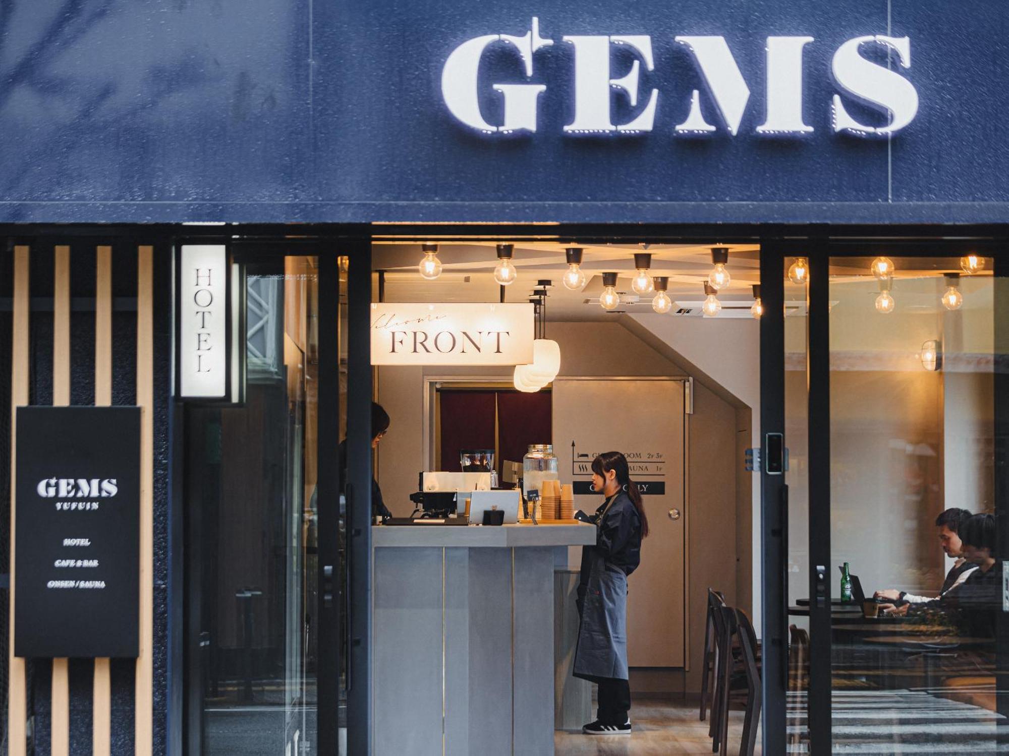Gems Yufuin Hotel And Spa Cafe Bar 외부 사진